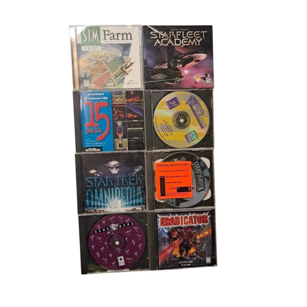 Pc Games Lot Of 8 Games Not TESTED
